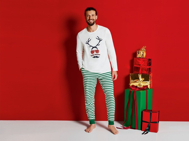 Prejsť na zobrazenie na celú obrazovku: LIVERGY® Pánske vianočné pyžamo – obrázok 3