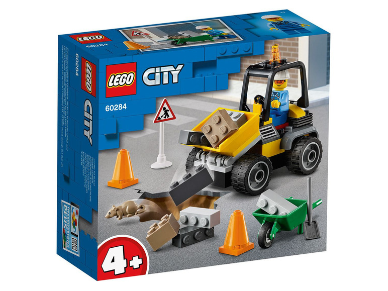 Prejsť na zobrazenie na celú obrazovku: LEGO® City 60284 Cestárske nákladné vozidlo – obrázok 1