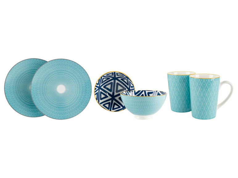 Prejsť na zobrazenie na celú obrazovku: ERNESTO® Súprava porcelánového kuchynského riadu, 18-dielna – obrázok 10