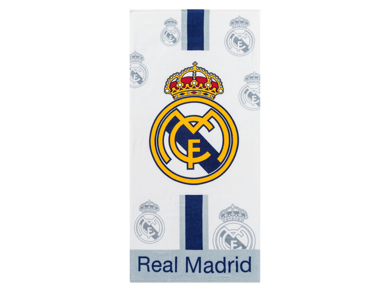 Prejsť na zobrazenie na celú obrazovku: Osuška FC Real Madrid, 70 x 140 cm – obrázok 1