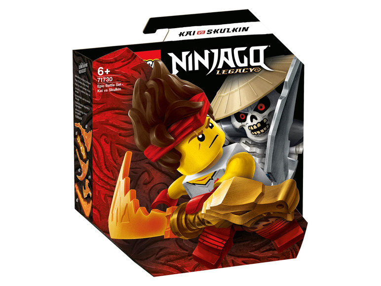 Prejsť na zobrazenie na celú obrazovku: LEGO® NINJAGO 71730 Napínavý zápas Kai vs. Skulkin – obrázok 1