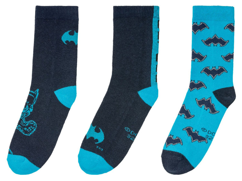 Prejsť na zobrazenie na celú obrazovku: Chlapčenské ponožky Batman, 3 páry – obrázok 10