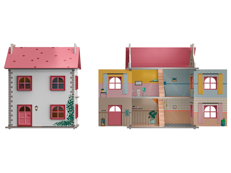 Prejsť na zobrazenie na celú obrazovku: PLAYTIVE® Drevený domček pre bábiky – obrázok 6