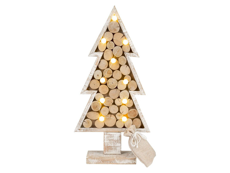 Prejsť na zobrazenie na celú obrazovku: Melinera LED vianočná drevená dekorácia – obrázok 13