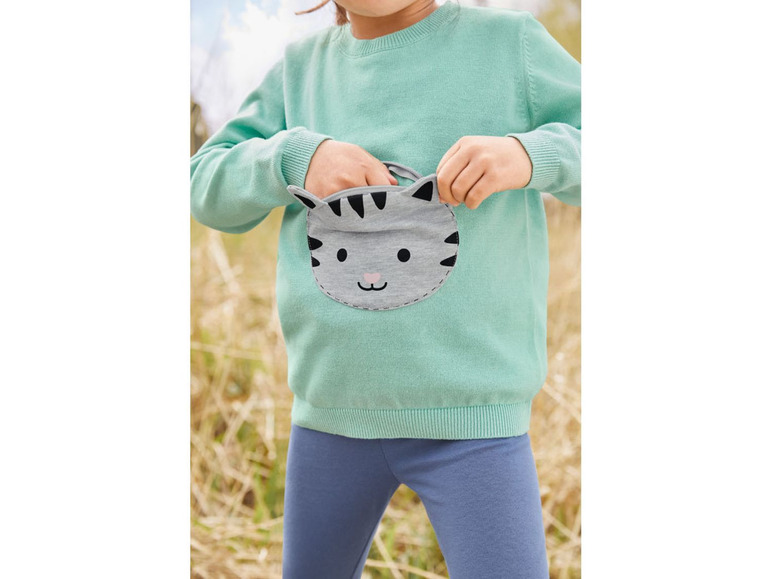 Prejsť na zobrazenie na celú obrazovku: Dievčenský pletený pulóver – obrázok 4
