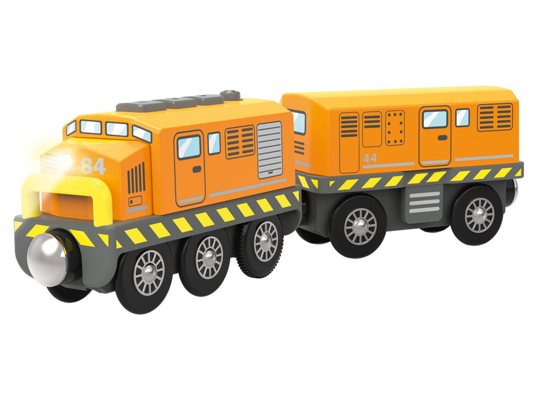 Prejsť na zobrazenie na celú obrazovku: Playtive Dieselová lokomotíva / Rýchlik / Fun Expres / Nákladný vlak – obrázok 2