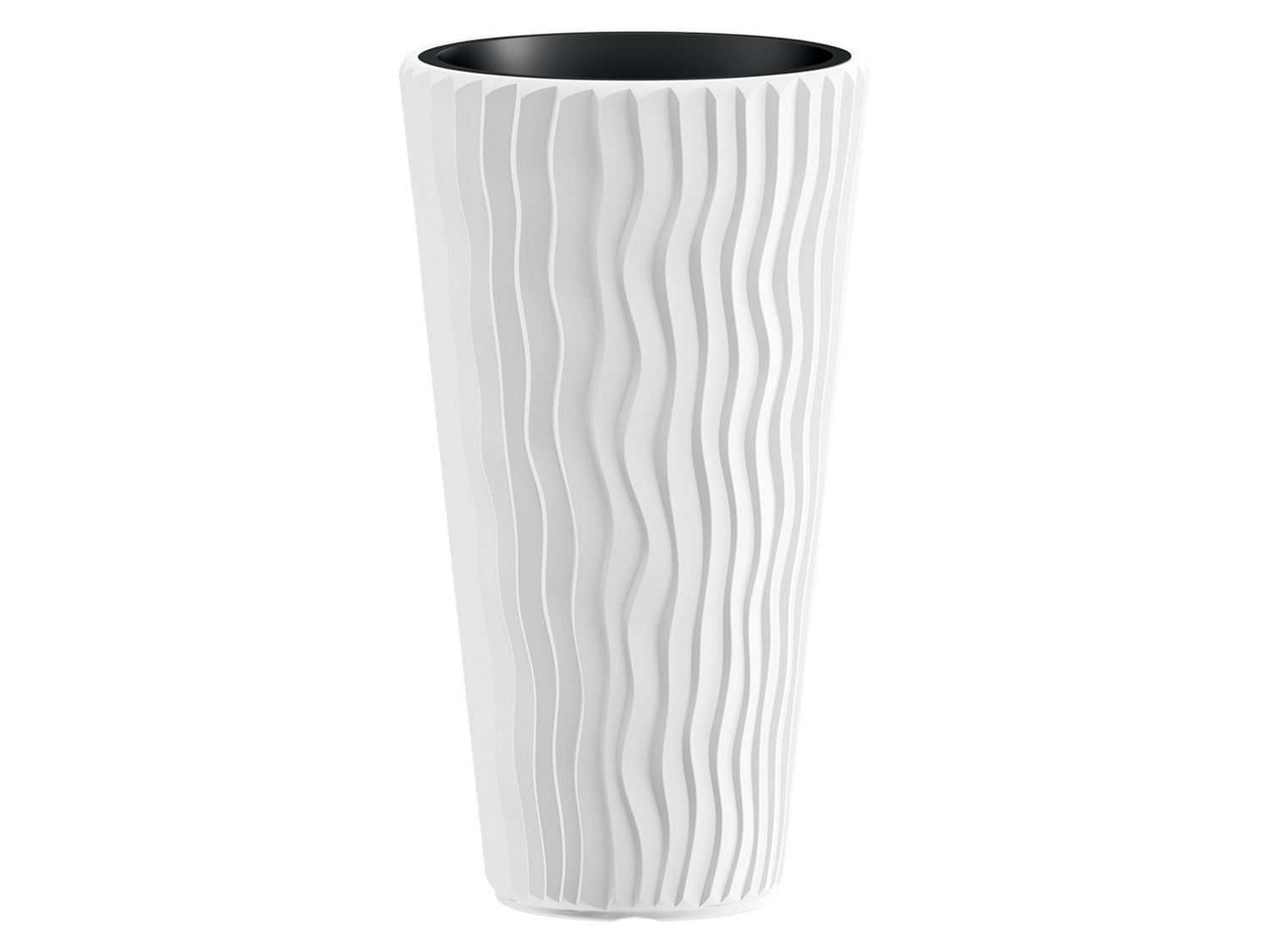 Prosperplast Kvetináč Sandy Slim ( 30 x 53 x 30 cm (Š x V x H), biela)