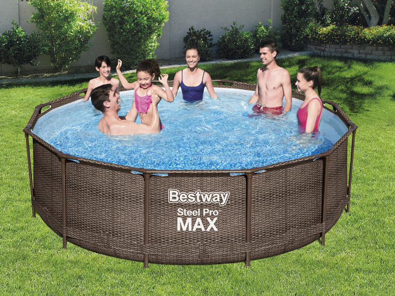 Prejsť na zobrazenie na celú obrazovku: Bestway Bazén Steel Pro Max™ DELUXE SERIES™, Ø 366 cm, s príslušenstvom – obrázok 5