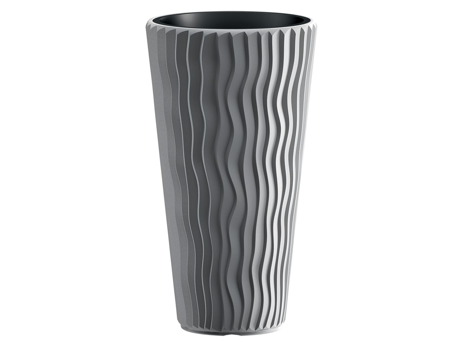 Prosperplast Kvetináč Sandy Slim (kamenná sivá,  30 x 53 x 30 cm (Š x V x H))