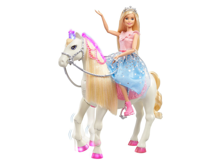 Prejsť na zobrazenie na celú obrazovku: Barbie Bábika s koňom Princess Adventure – obrázok 1