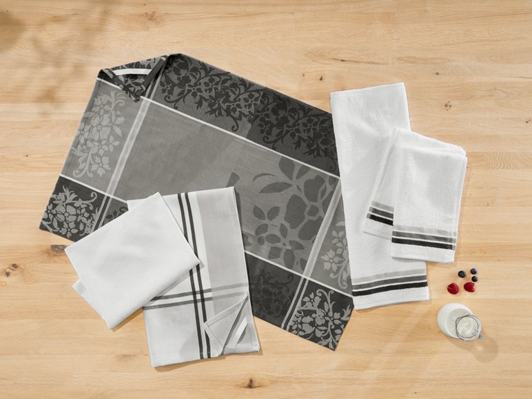 Prejsť na zobrazenie na celú obrazovku: MERADISO® Súprava kuchynských utierok a uterákov, 5-dielna – obrázok 12