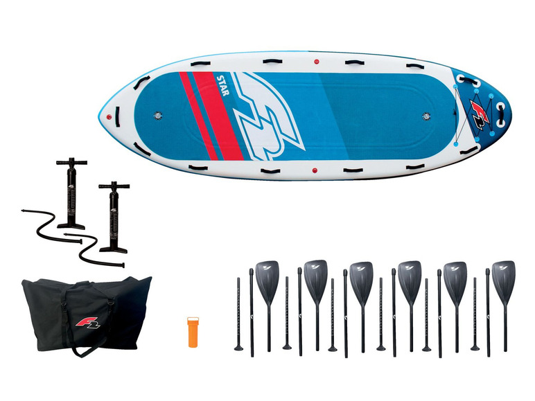 Prejsť na zobrazenie na celú obrazovku: F2 Dvojkomorový SUP paddleboard Team 15,6″ – obrázok 1