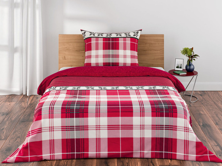 Prejsť na zobrazenie na celú obrazovku: LIVARNO home Posteľná bielizeň z jemného flanelu, 140 x 200 cm – obrázok 5