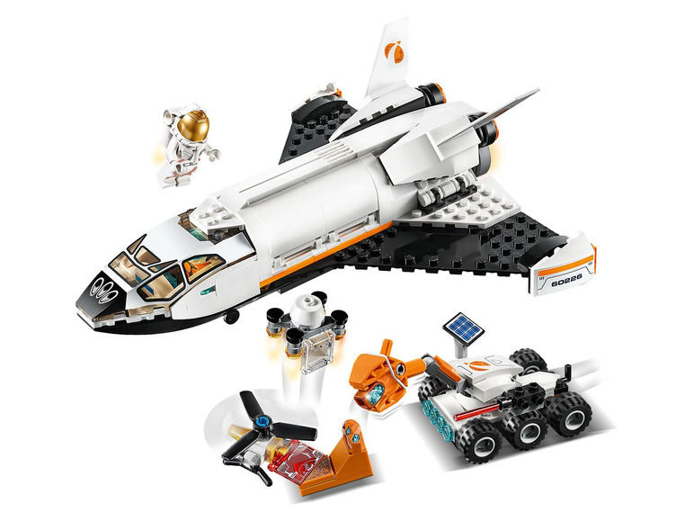 Prejsť na zobrazenie na celú obrazovku: LEGO® City 60226 Raketoplán skúmajúci Mars – obrázok 3