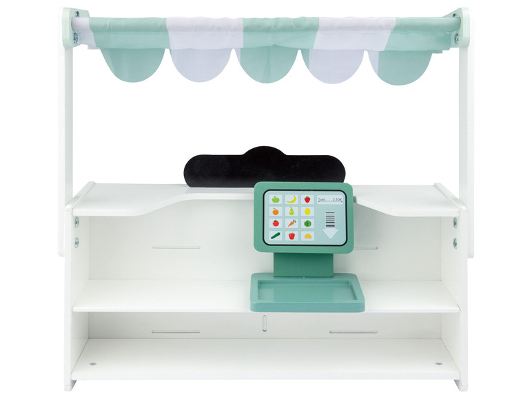 ᐉ PLAYTIVE® Table top drevená súprava kuchyňa/café/obchodík / SK