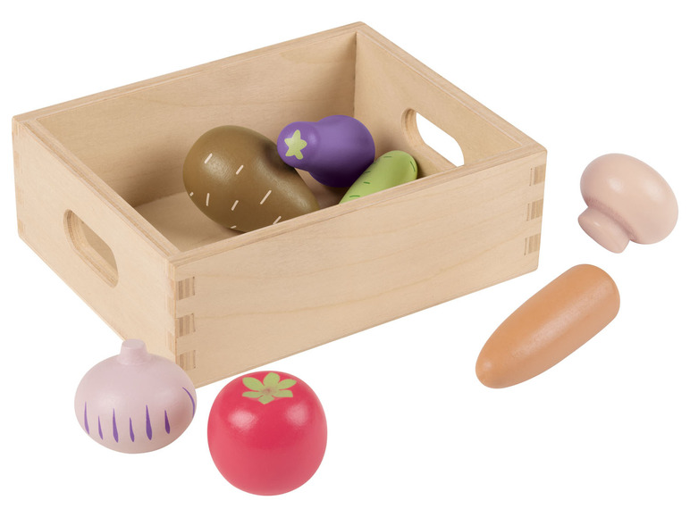 Prejsť na zobrazenie na celú obrazovku: Playtive Detský drevený košík s potravinami – obrázok 30