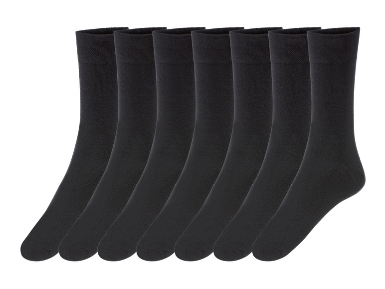 Prejsť na zobrazenie na celú obrazovku: LIVERGY® Pánske ponožky s biobavlnou, 7 párov – obrázok 1