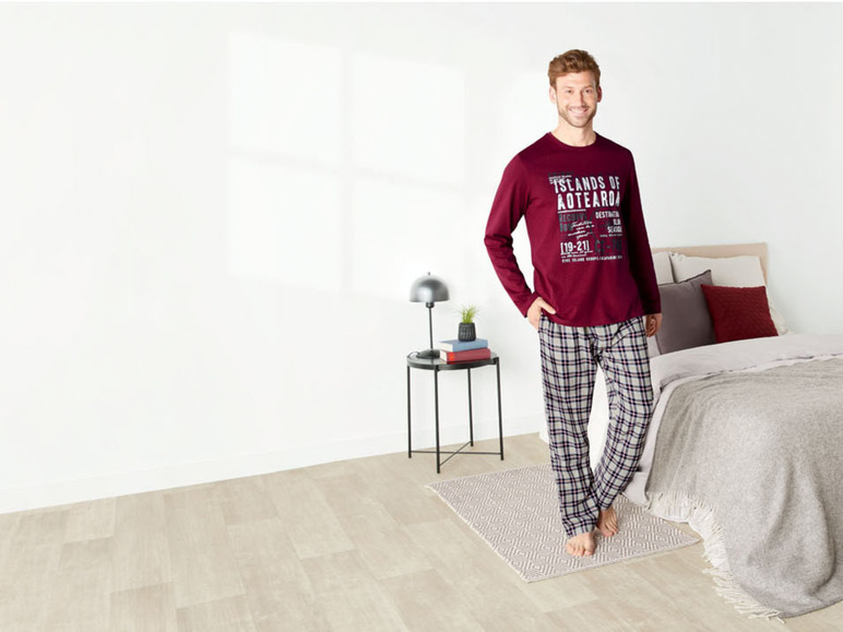 Prejsť na zobrazenie na celú obrazovku: LIVERGY® Pánske pyžamo s flanelovými nohavicami – obrázok 3