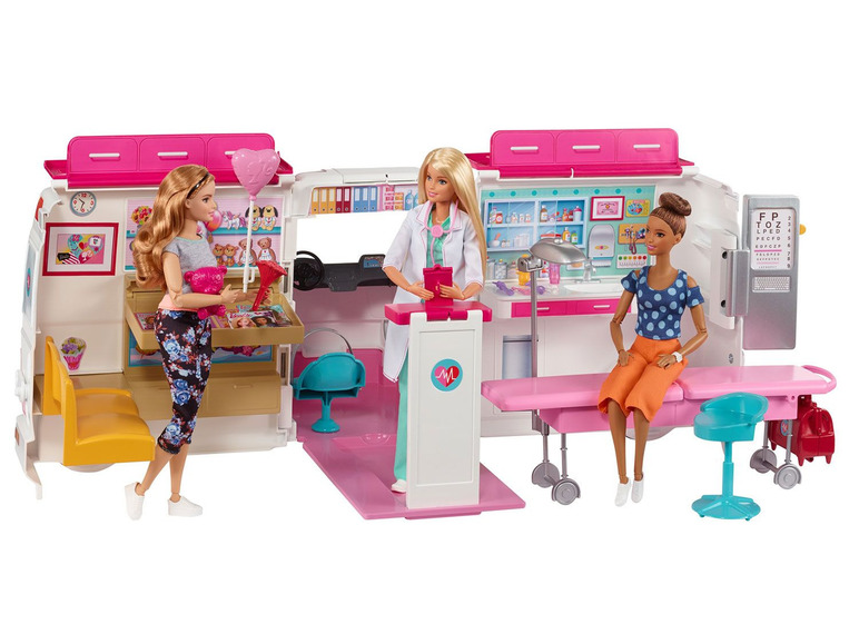 Prejsť na zobrazenie na celú obrazovku: Barbie Súprava klinika na kolesách – obrázok 6