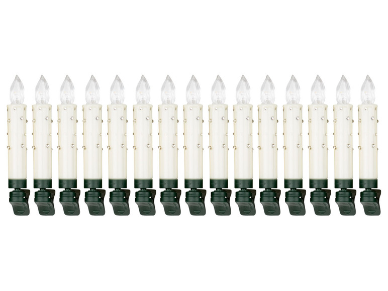 Prejsť na zobrazenie na celú obrazovku: LIVARNO HOME Bezkáblové LED sviečky na vianočný stromček, 15 kusov – obrázok 17