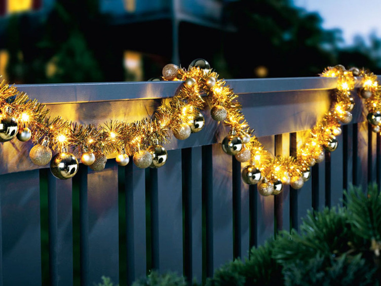 Prejsť na zobrazenie na celú obrazovku: Melinera LED girlanda s vianočnými guľami – obrázok 8