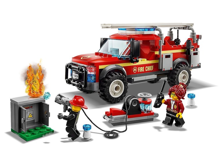 Prejsť na zobrazenie na celú obrazovku: LEGO® City 60231 Zásahové vozidlo veliteľky hasičov – obrázok 3