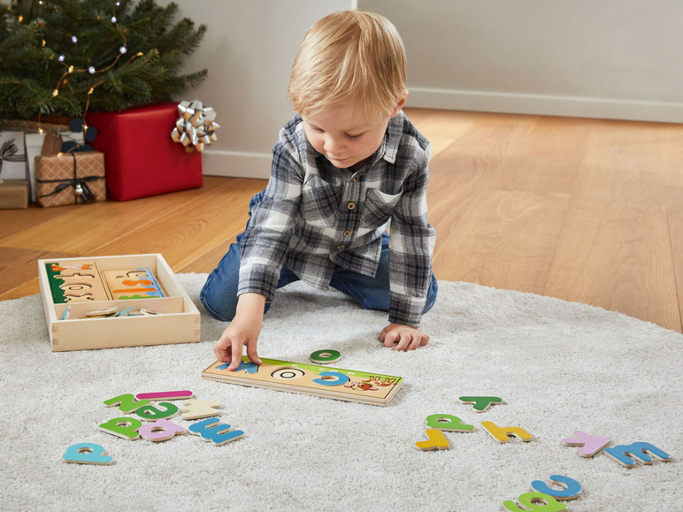 Prejsť na zobrazenie na celú obrazovku: Playtive Drevená motorická náučná hračka Montessori – obrázok 4