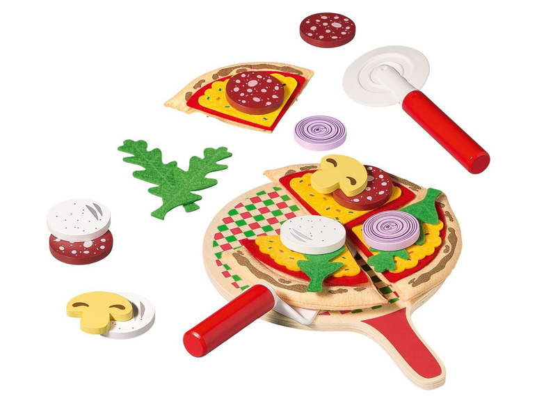 Prejsť na zobrazenie na celú obrazovku: Playtive Detská súprava potravín - pizza – obrázok 2