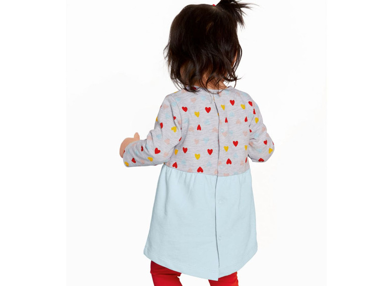 Prejsť na zobrazenie na celú obrazovku: lupilu® Dievčenské mikinové šaty s potlačou pre bábätká – obrázok 10