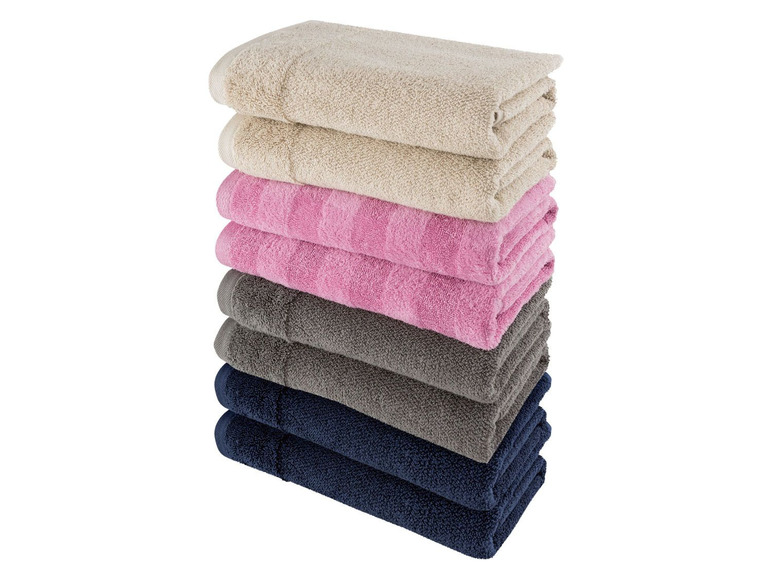 Prejsť na zobrazenie na celú obrazovku: MERADISO® Bavlnený uterák 50 x 100 cm, 2 kusy – obrázok 1