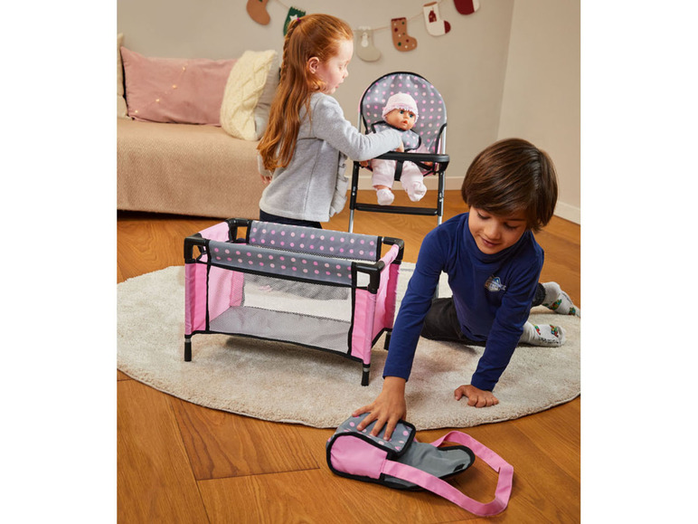 Prejsť na zobrazenie na celú obrazovku: Bayer Postieľka so stoličkou pre bábiky – obrázok 4