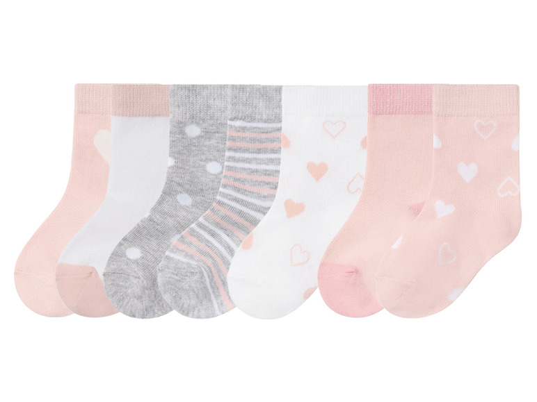 Prejsť na zobrazenie na celú obrazovku: lupilu Dievčenské ponožky s biobavlnou, 7 párov – obrázok 36