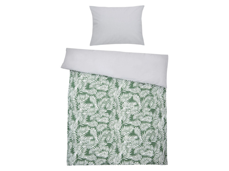 Prejsť na zobrazenie na celú obrazovku: Biberna Bavlnená posteľná bielizeň Renforcé tropická papraď, 140 x 200 cm – obrázok 3