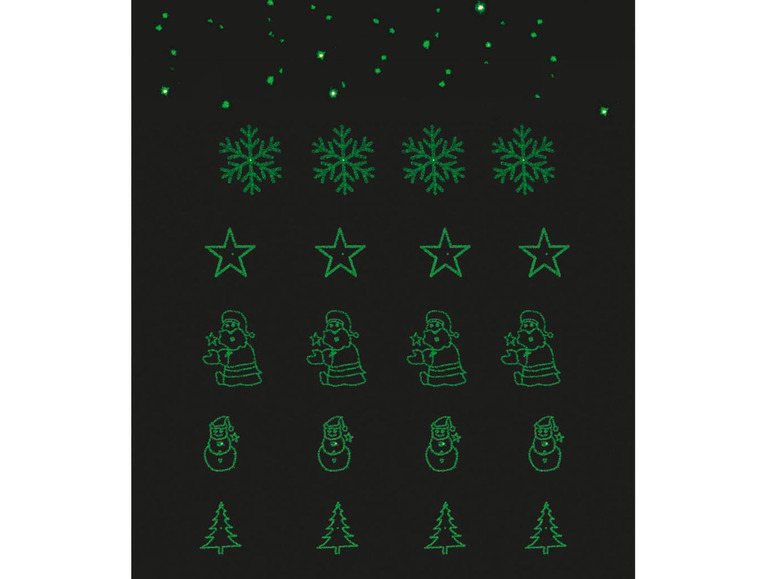 Prejsť na zobrazenie na celú obrazovku: Melinera Vianočný laserový projektor – obrázok 5