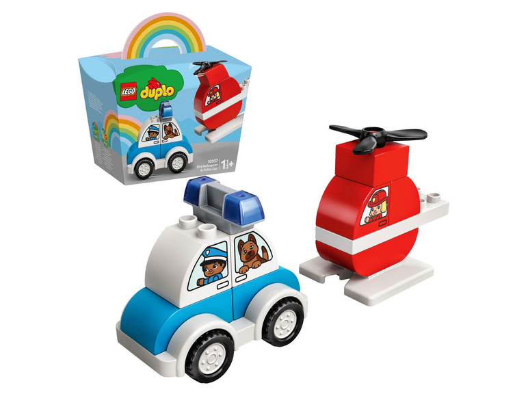 Prejsť na zobrazenie na celú obrazovku: LEGO® DUPLO® 10957 Hasičský vrtuľník a policajné auto – obrázok 6