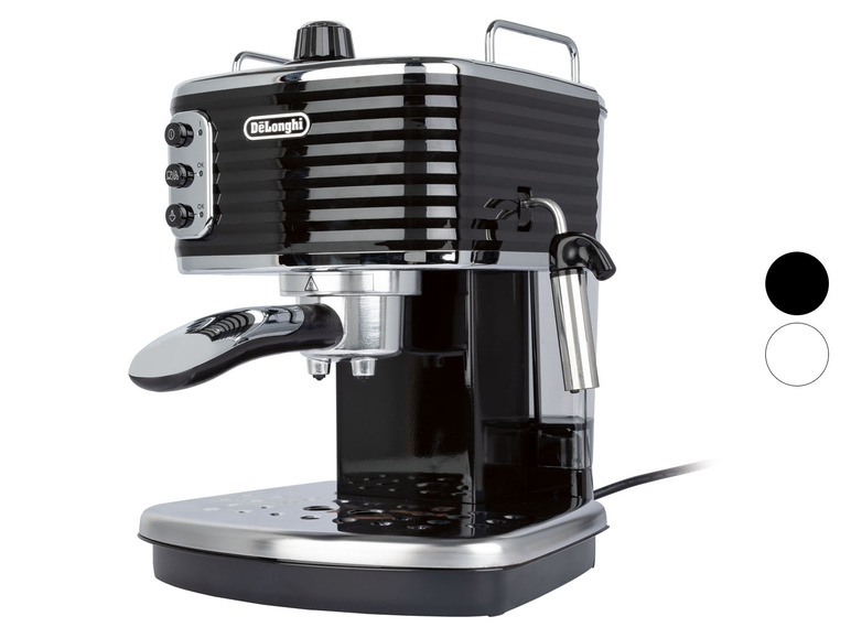 Prejsť na zobrazenie na celú obrazovku: Delonghi Espresso pákový kávovar Scultura SECZ351.BK – obrázok 1