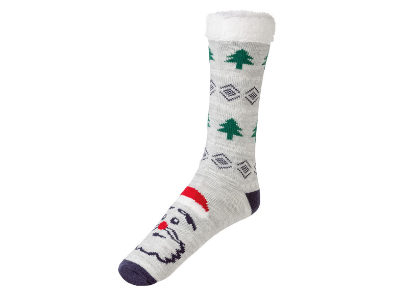 Prejsť na zobrazenie na celú obrazovku: LIVERGY® Pánske vianočné ponožky s plyšovou podšívkou – obrázok 2