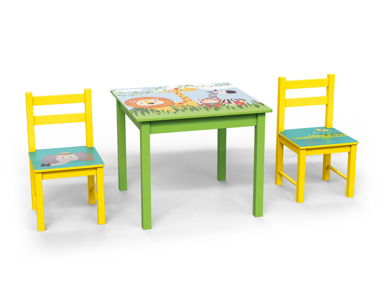 Prejsť na zobrazenie na celú obrazovku: LIVARNO home Detský stôl s 2 stoličkami – obrázok 4