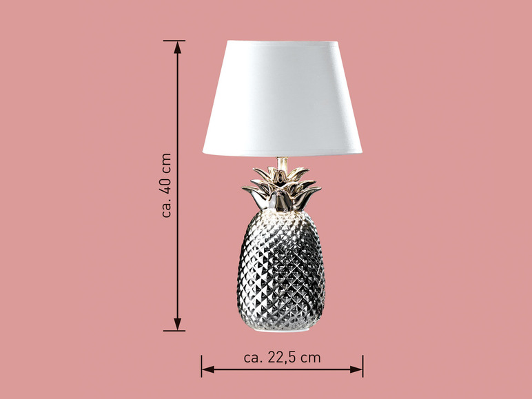 Prejsť na zobrazenie na celú obrazovku: Livarno Home LED stolná lampa v tvare ananásu – obrázok 4