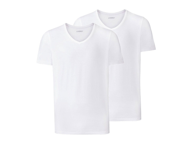 Prejsť na zobrazenie na celú obrazovku: LIVERGY® Pánske bavlnené tričko, 2 kusy – obrázok 2