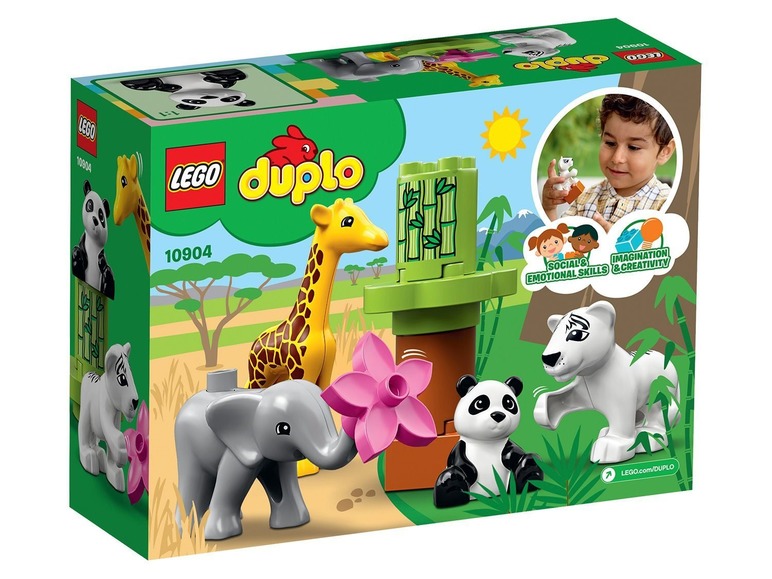 Prejsť na zobrazenie na celú obrazovku: LEGO® DUPLO® 10904 Zvieracie mláďatká – obrázok 2