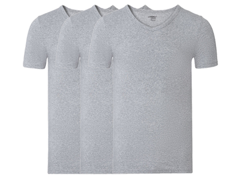 Prejsť na zobrazenie na celú obrazovku: LIVERGY Pánske bavlnené spodné tričko, 3 kusy – obrázok 17
