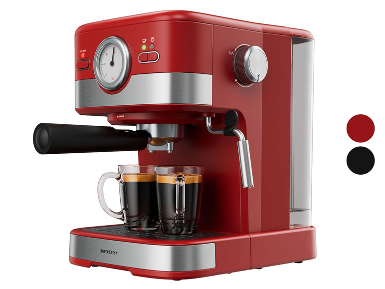 Prejsť na zobrazenie na celú obrazovku: SILVERCREST Espresso kávovar SEM 1100 C3 – obrázok 1