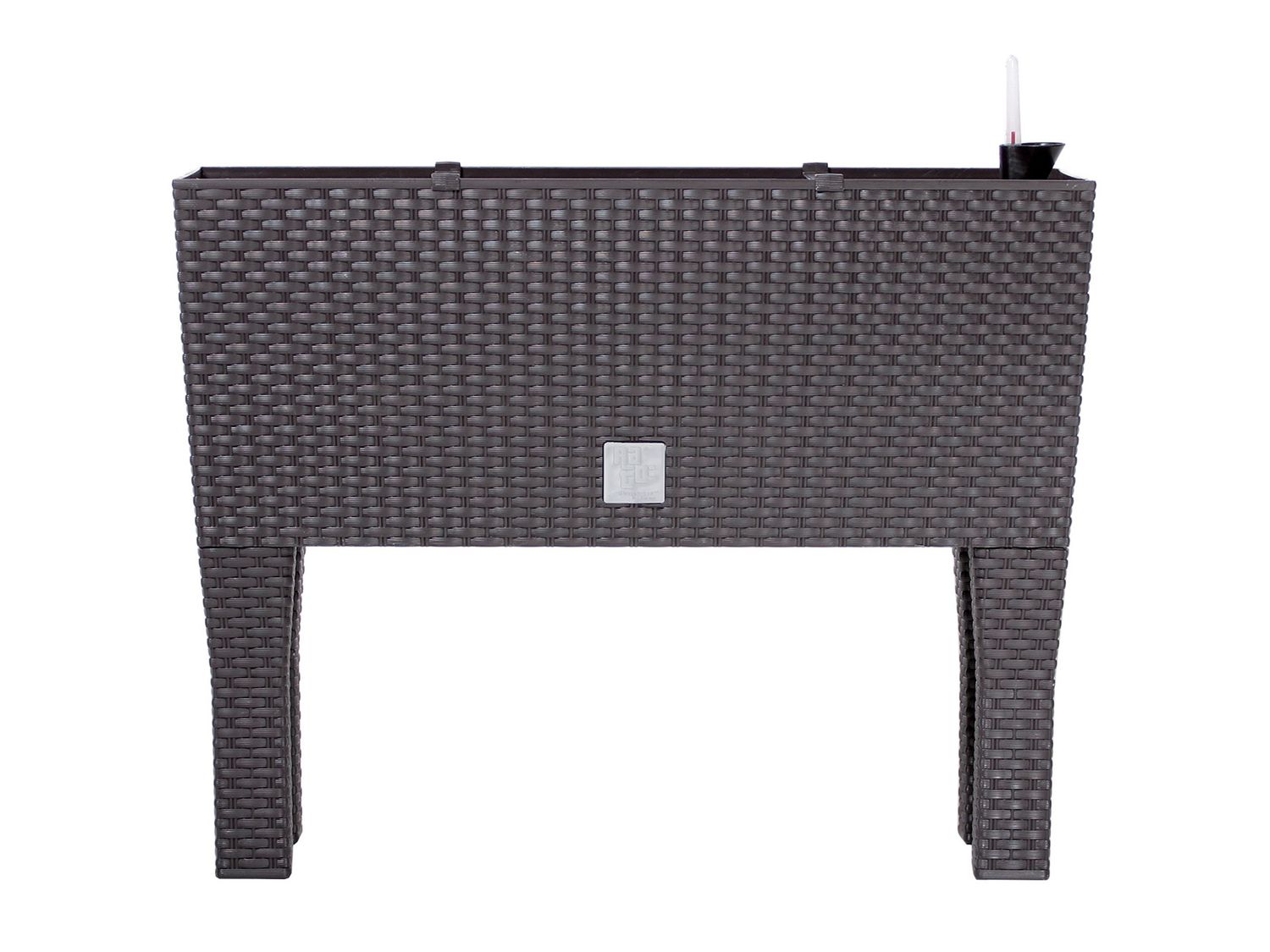 Prosperplast Truhlík so zavlažovacím systémom Rato Case High (tmavookrová, 60 x 46 x 25 cm (Š x V x H))