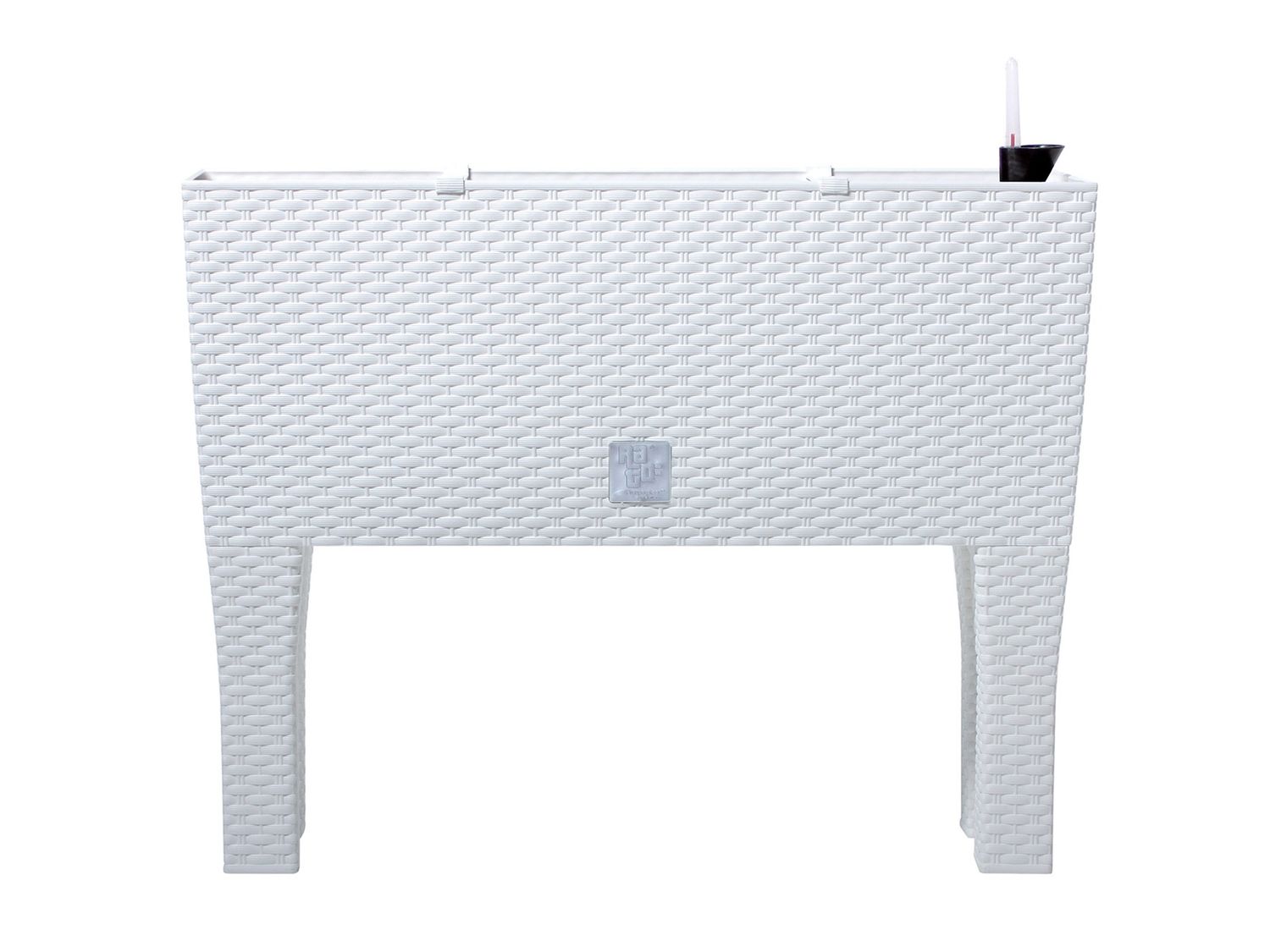 Prosperplast Truhlík so zavlažovacím systémom Rato Case High (biela, 80 x 62 x 33 cm (Š x V x H))