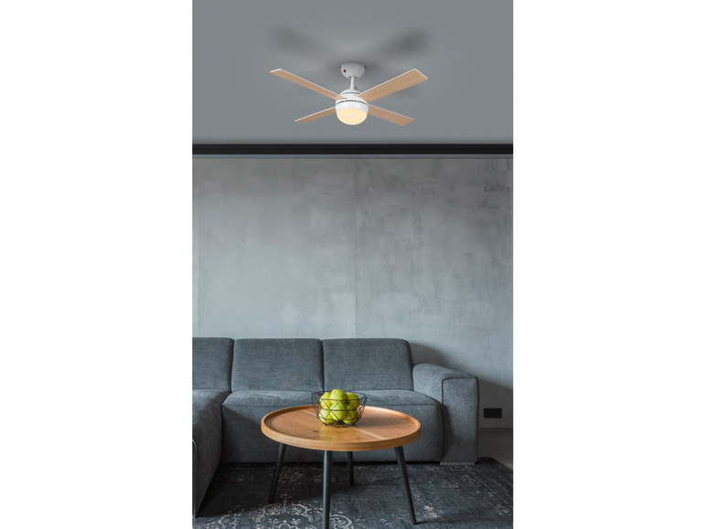Prejsť na zobrazenie na celú obrazovku: LIVARNO LUX Stropný ventilátor s LED svietidlom – obrázok 2
