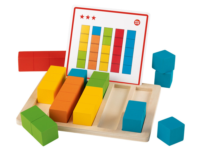 Prejsť na zobrazenie na celú obrazovku: PLAYTIVE® Drevená motorická hračka Montessori – obrázok 3
