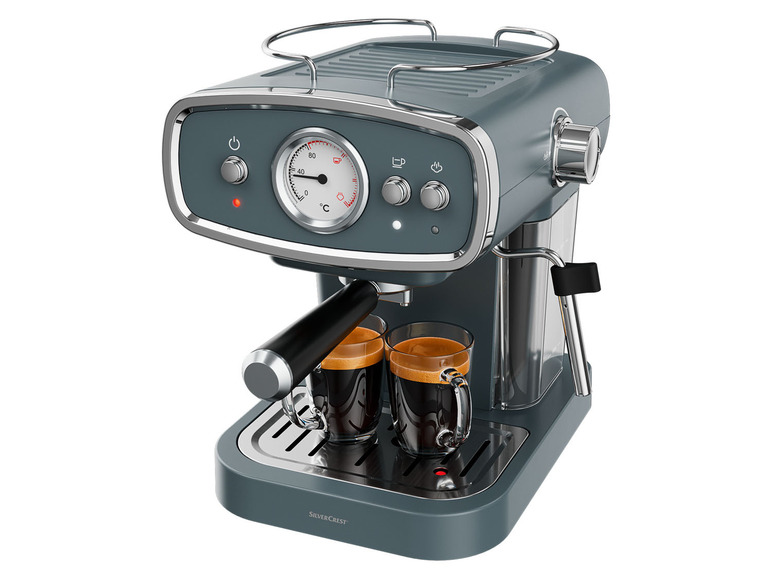 Prejsť na zobrazenie na celú obrazovku: Silvercrest Kitchen Tools Espresso kávovar SEM 1050 A1, antracitový – obrázok 2