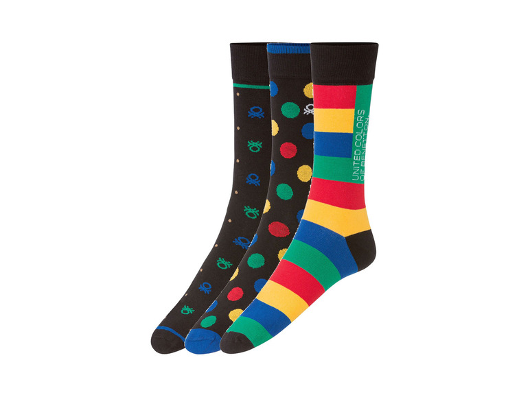 Prejsť na zobrazenie na celú obrazovku: Benetton Dámske/pánske ponožky v darčekovom balení, 3 páry – obrázok 14