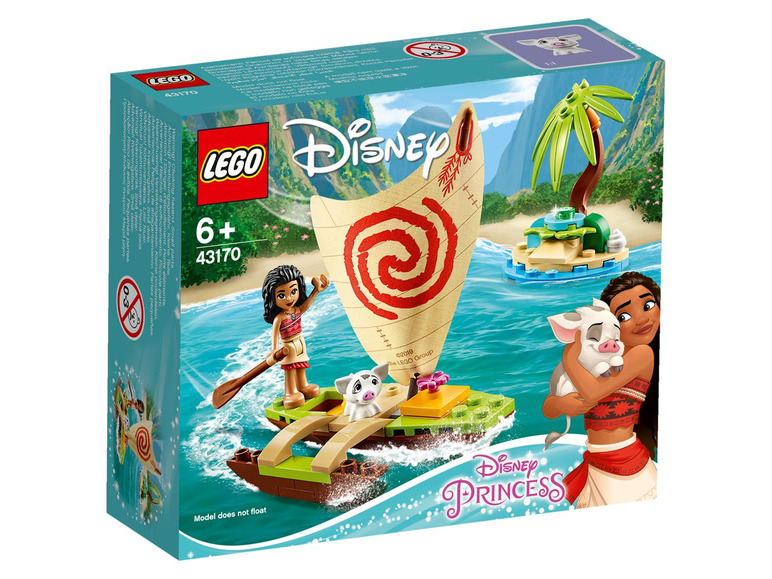 Prejsť na zobrazenie na celú obrazovku: LEGO® Disney Princess™ 43170 Vaianino oceánske dobrodružstvo – obrázok 1